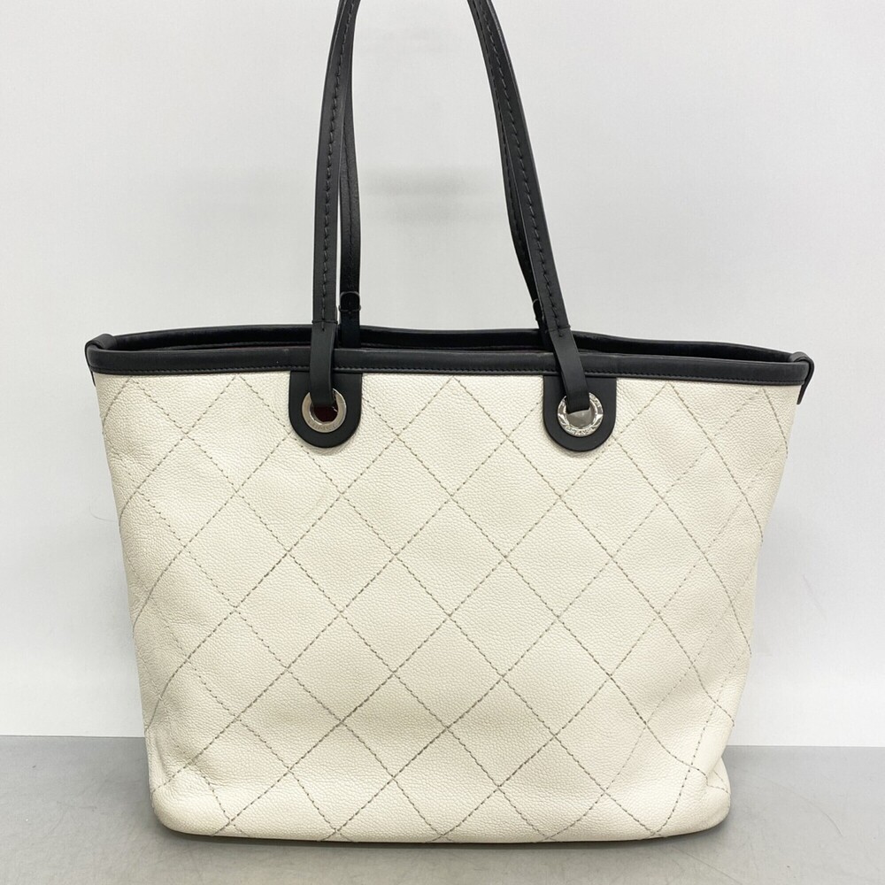 CHANEL Black Caviar Leather Tote Bag - Picture 10 of 10